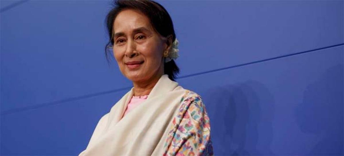 UN chief congratulates Suu Kyi, warns of hard work ahead